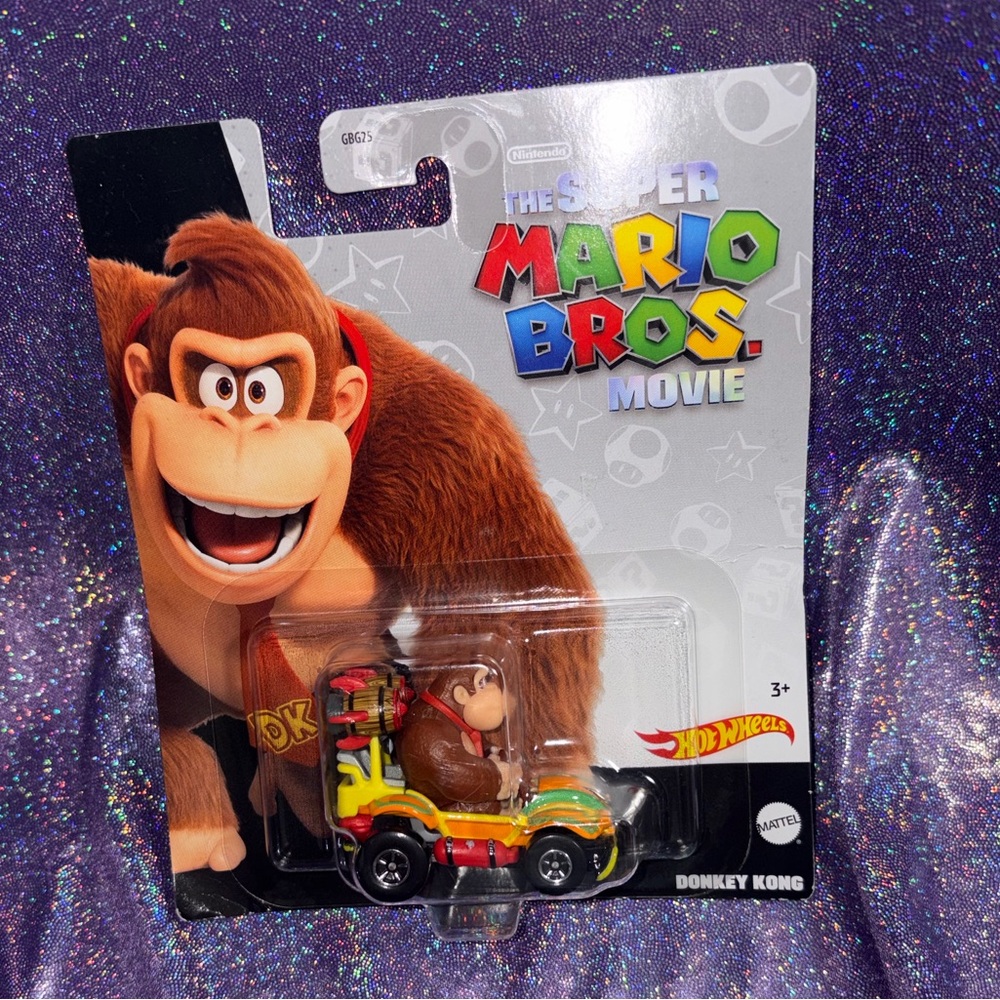 Super Mario Bros Movie Donkey Kong Hot Wheels